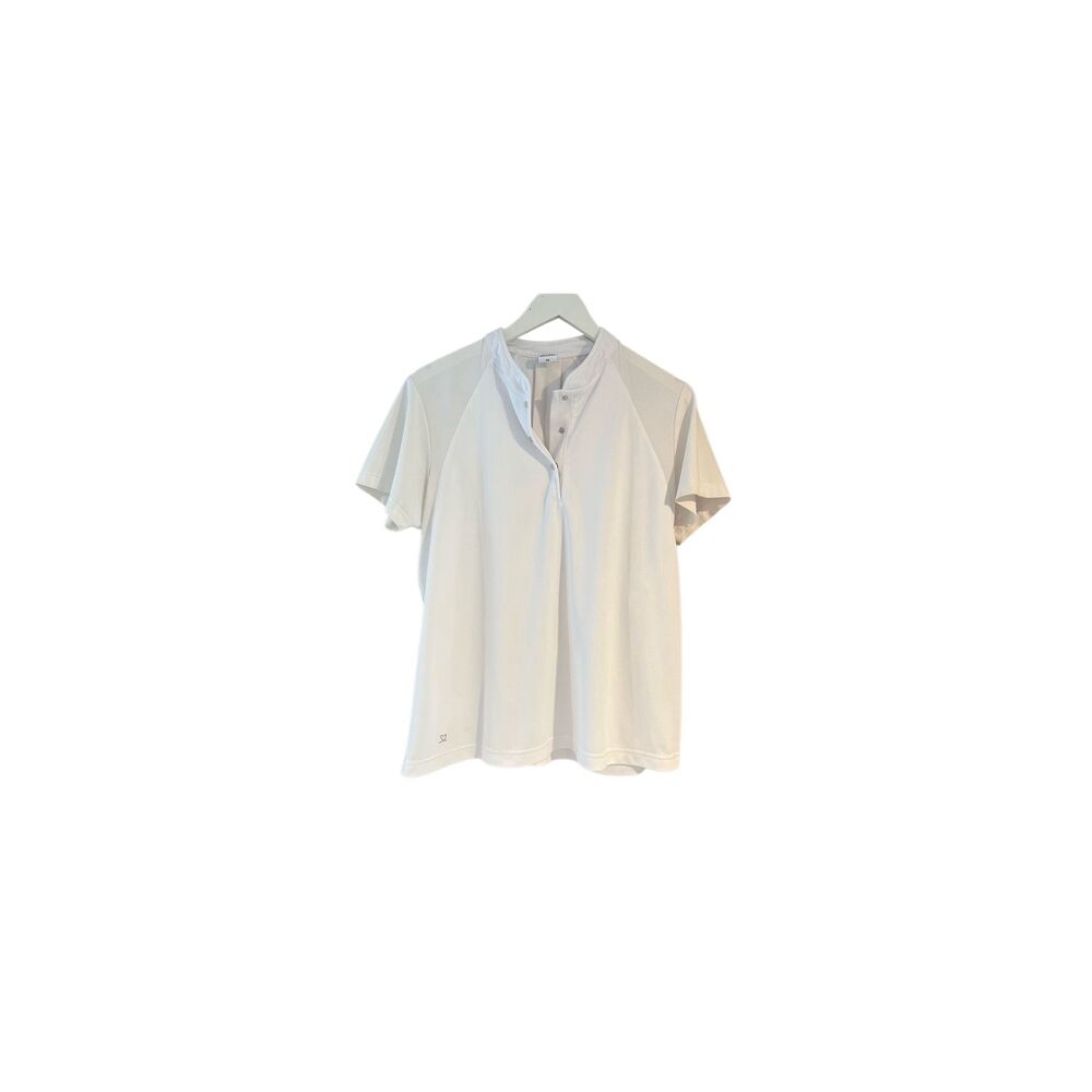 Daily Sports white snap neck tennis top - 2XL